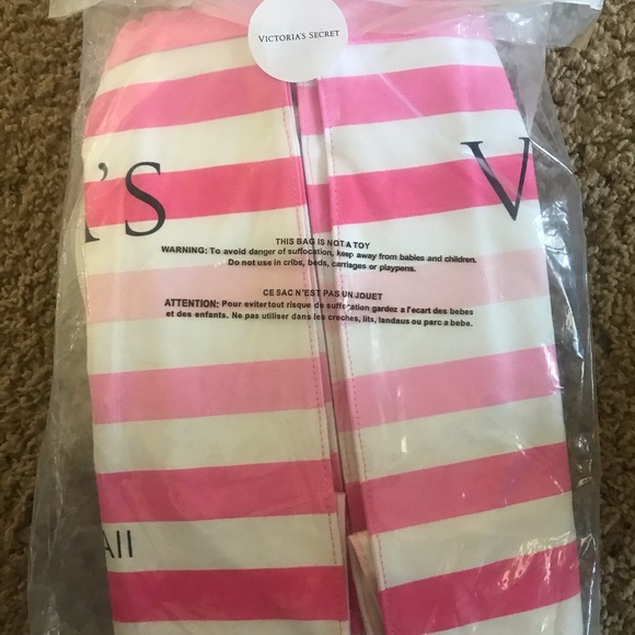 VS Swim Tote & Flip Flop Set! Large New! - Picture 2 of 2